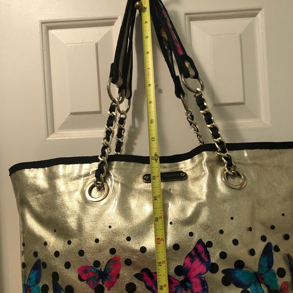 Betsey Johnson Butterfly Tote Y2K rare! - Picture 5 of 10